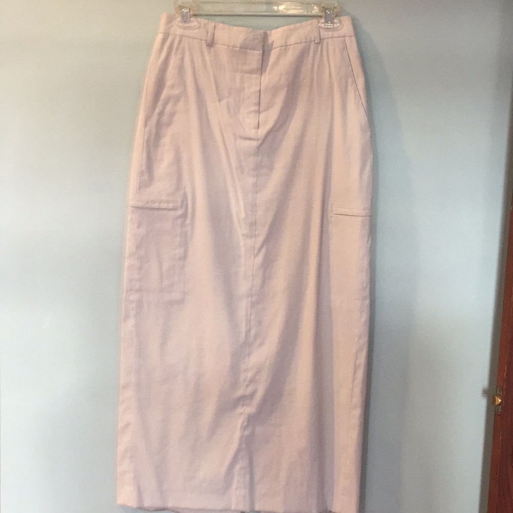 DKNY mid calf length skirt